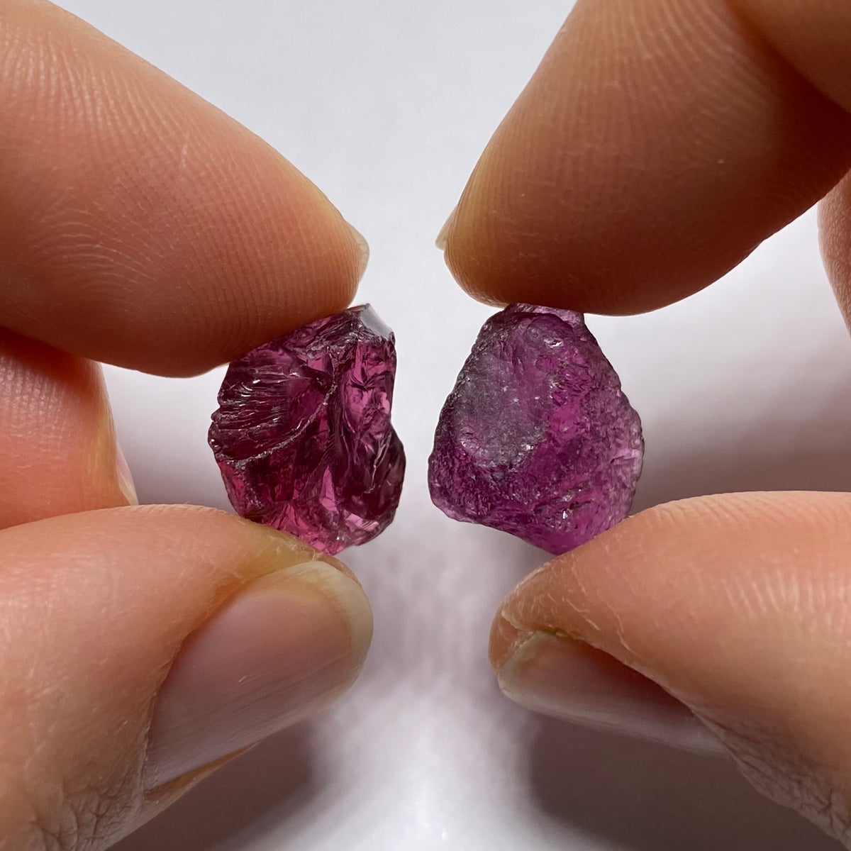 Umbalite & Rhodolite Garnets - Tanzania
