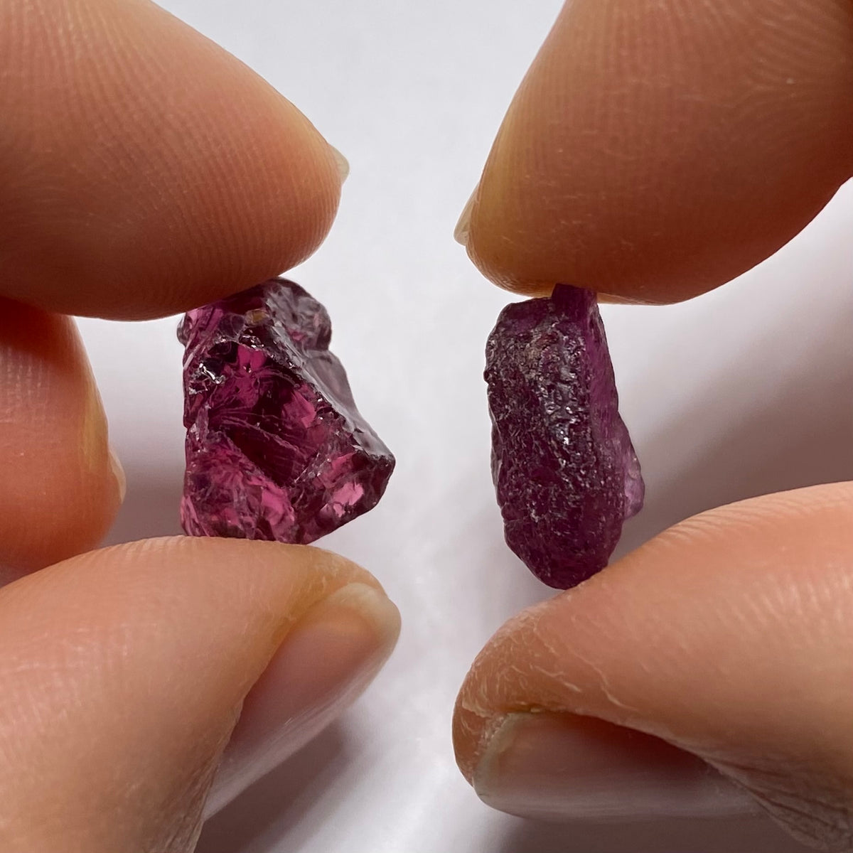 Umbalite & Rhodolite Garnets - Tanzania