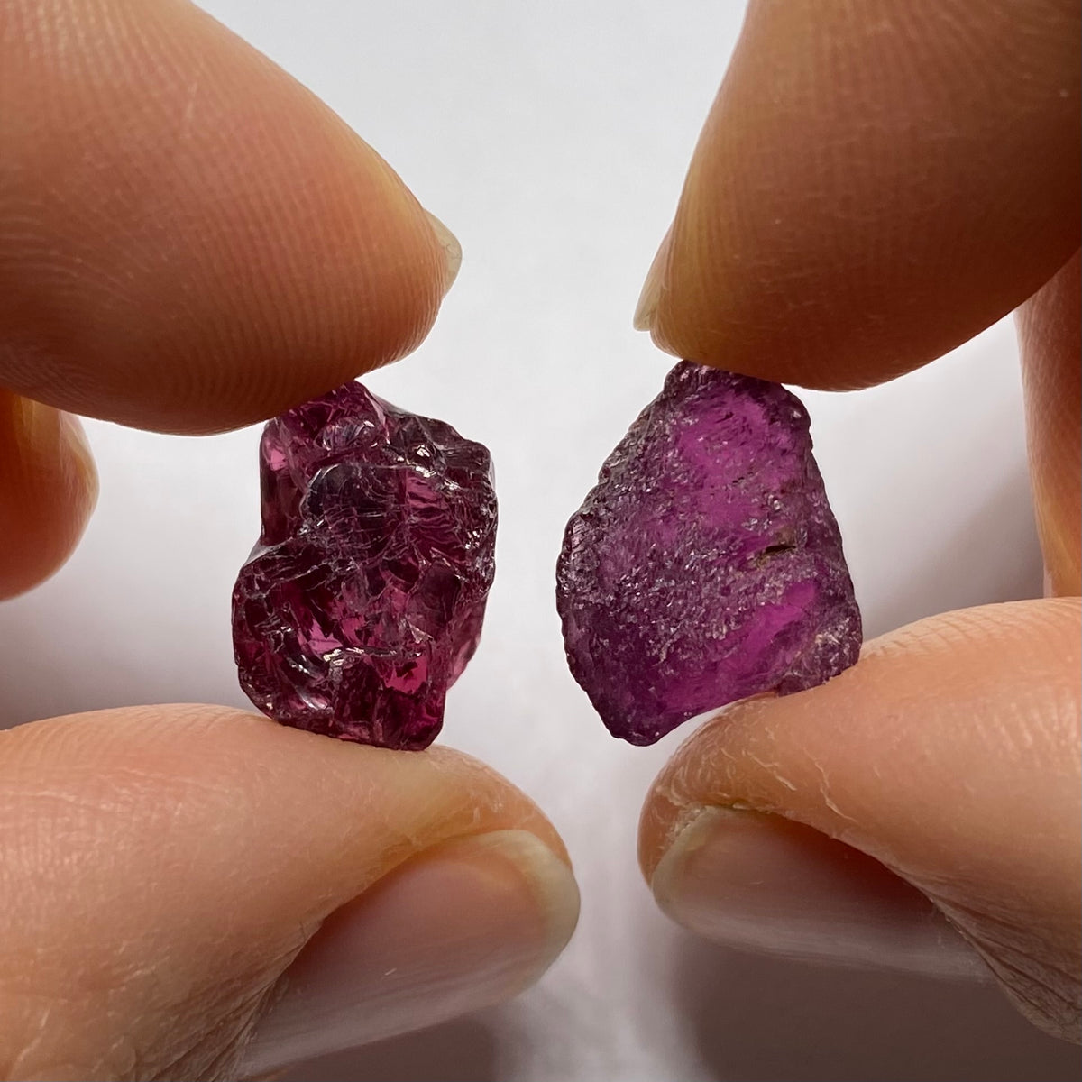Umbalite & Rhodolite Garnets - Tanzania