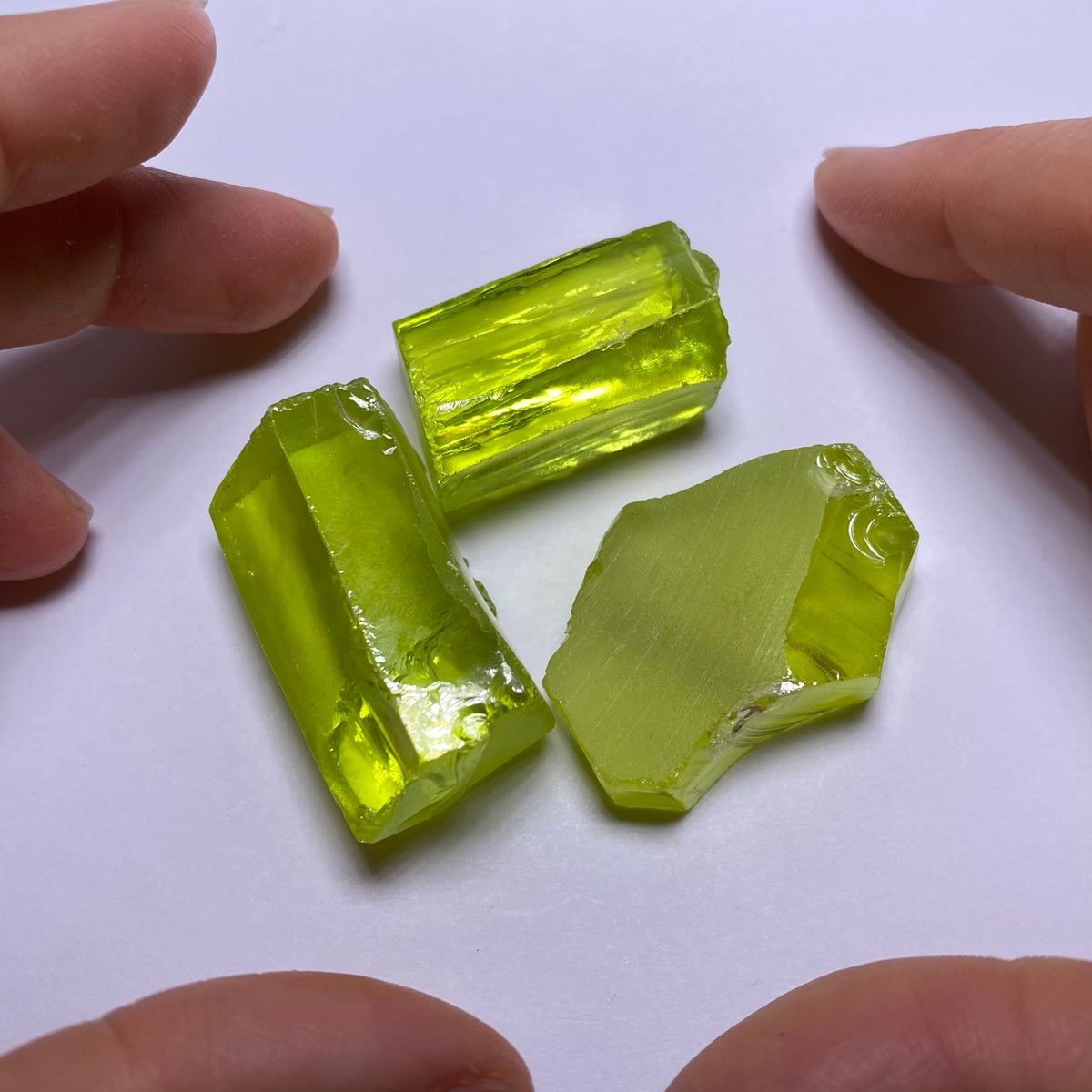 Bright Green Cubic Zirconia