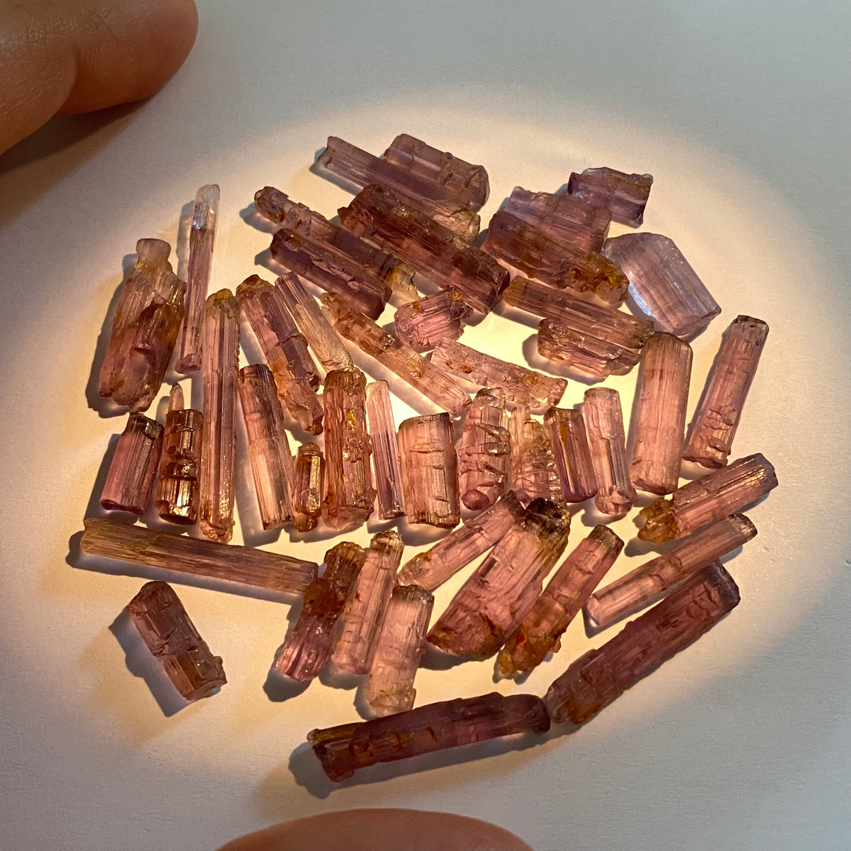 Purple Scapolite Crystals - Pamir, Tajikistan