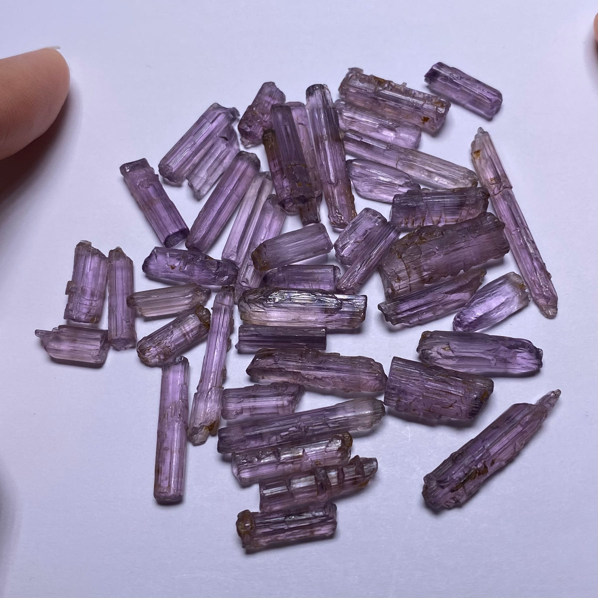 Purple Scapolite Crystals - Pamir, Tajikistan