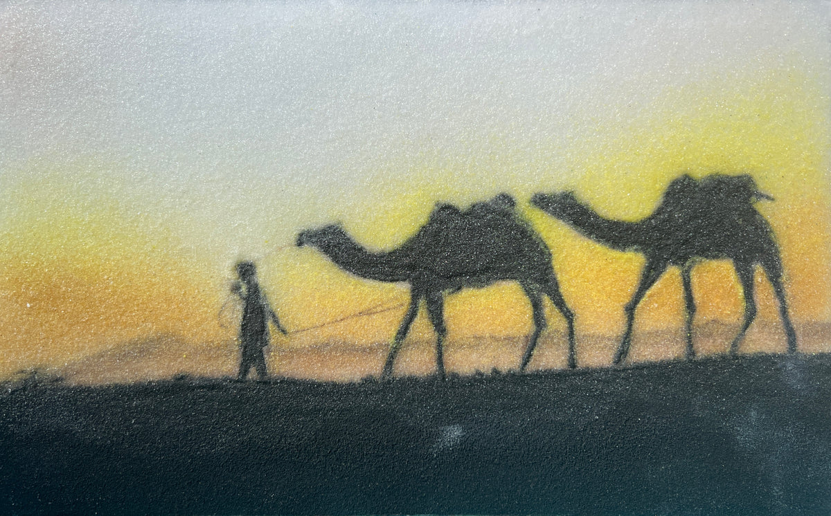 Gem Painting - Camels