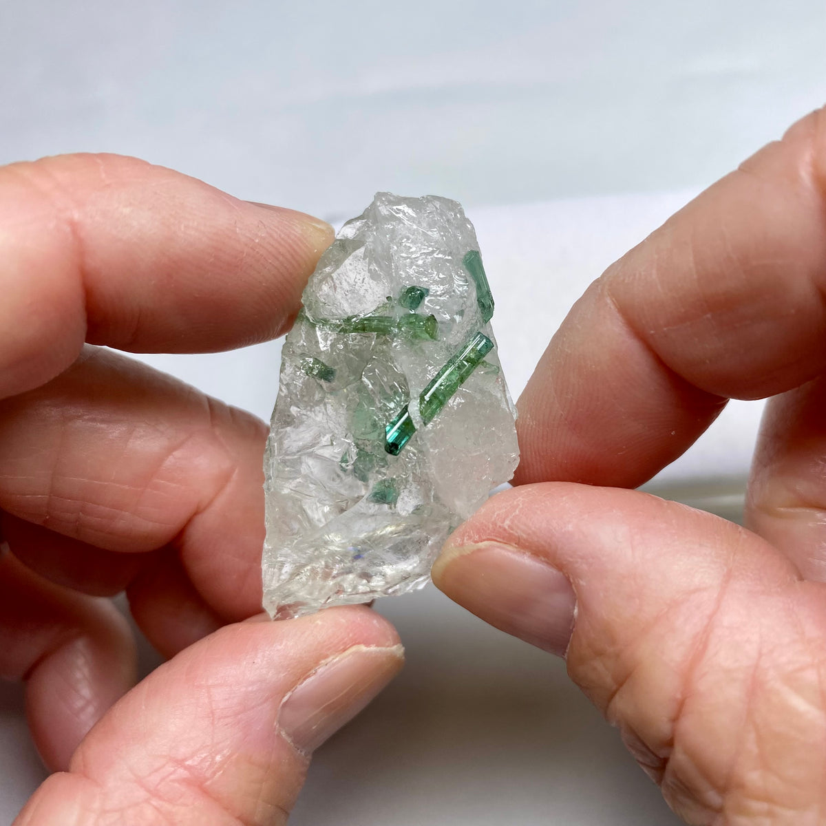 Quartz with Tourmaline - Brazil