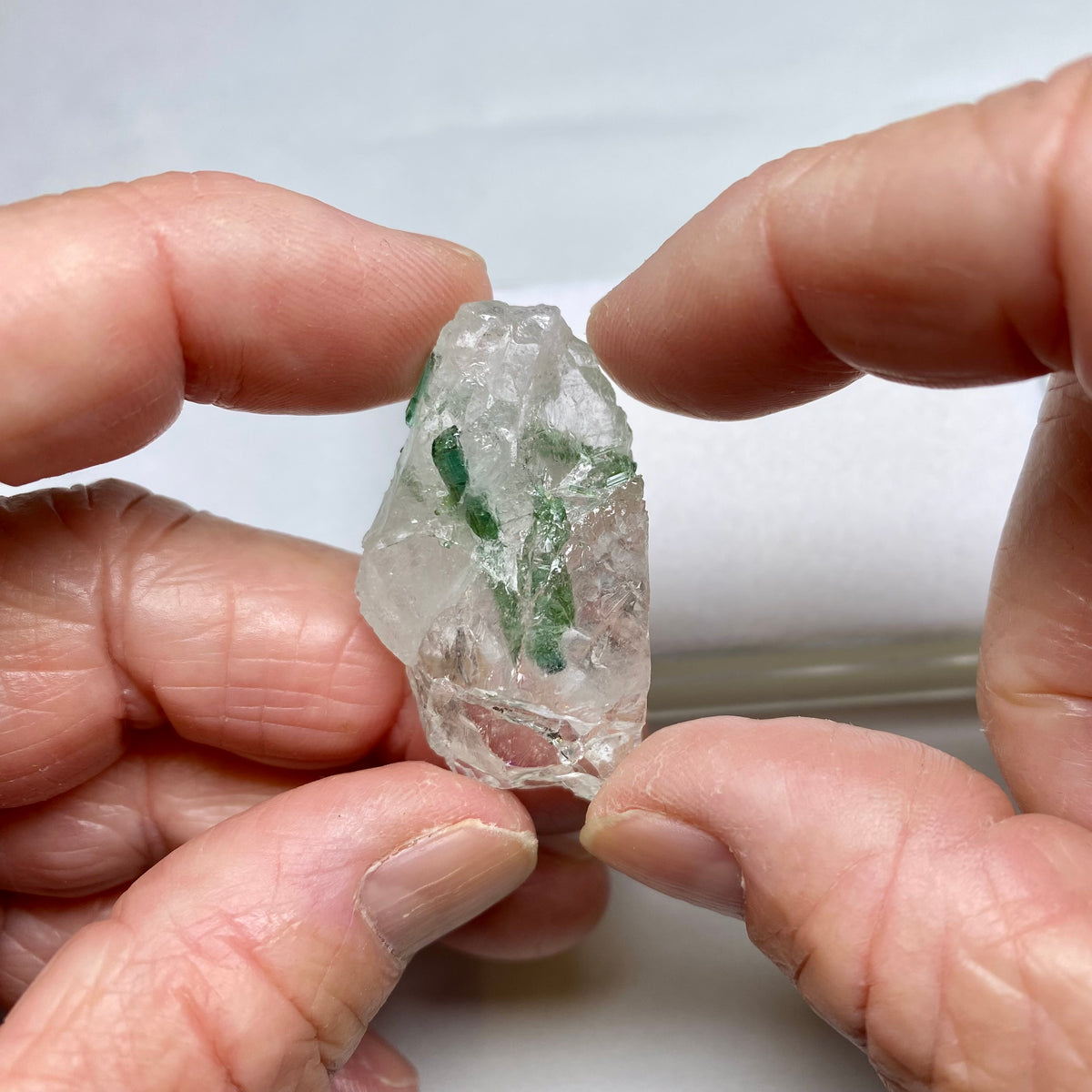 Quartz with Tourmaline - Brazil