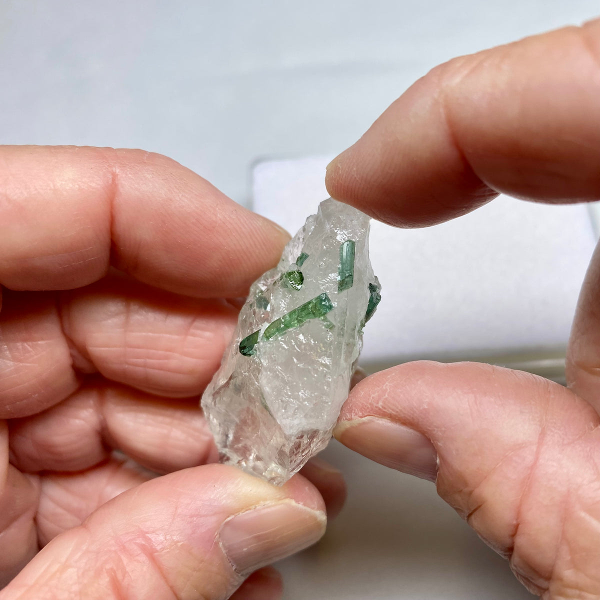 Quartz with Tourmaline - Brazil
