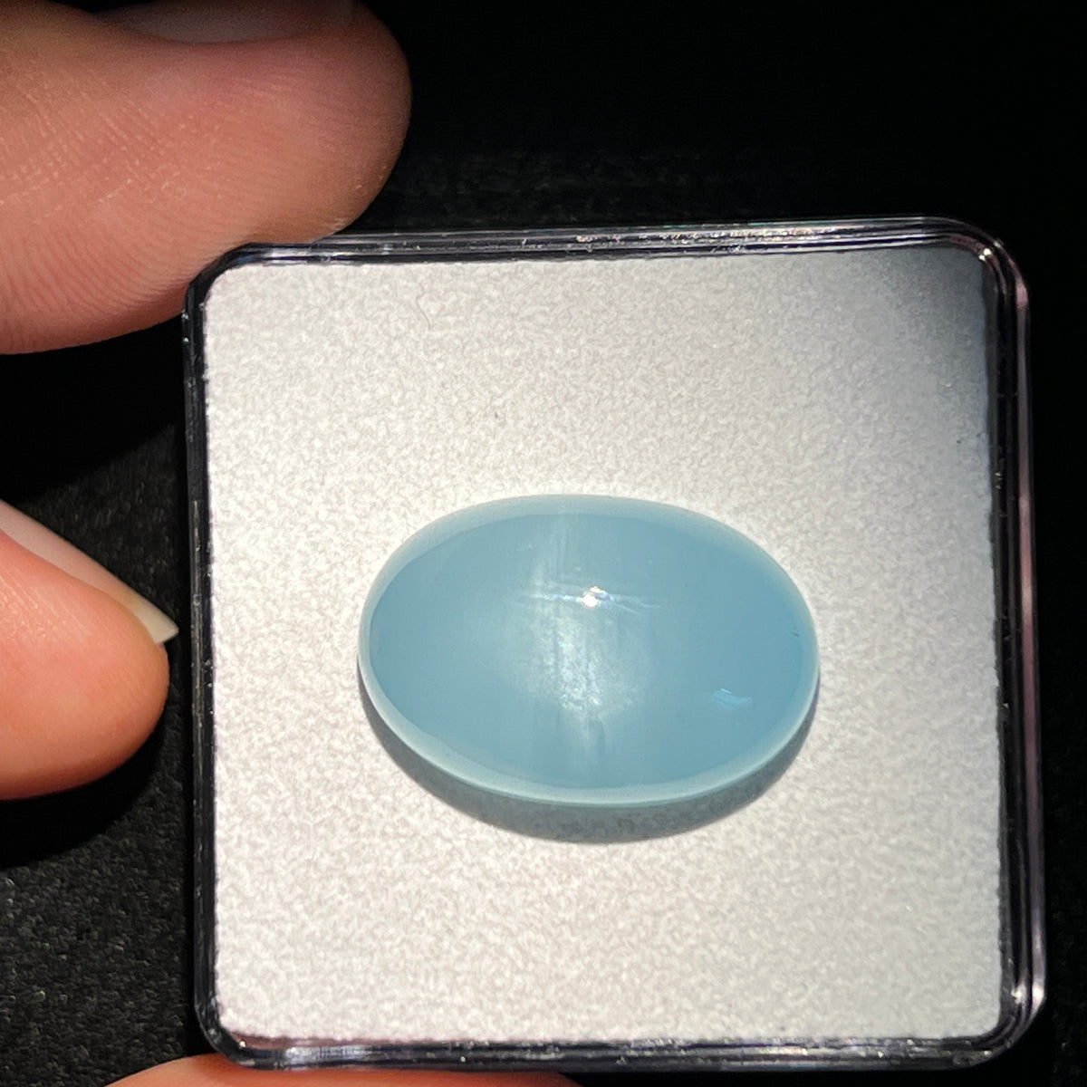 Cat&#39;s Eye Aquamarine Cabochon