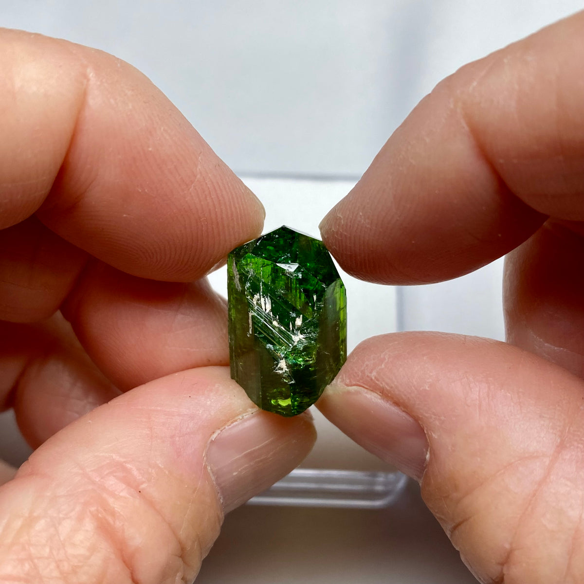 Chrome Tourmaline Crystal - Tanzania