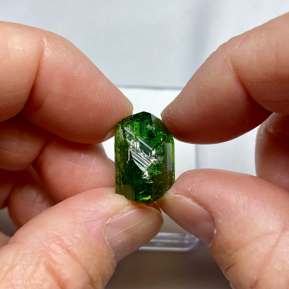 Chrome Tourmaline Crystal - Tanzania