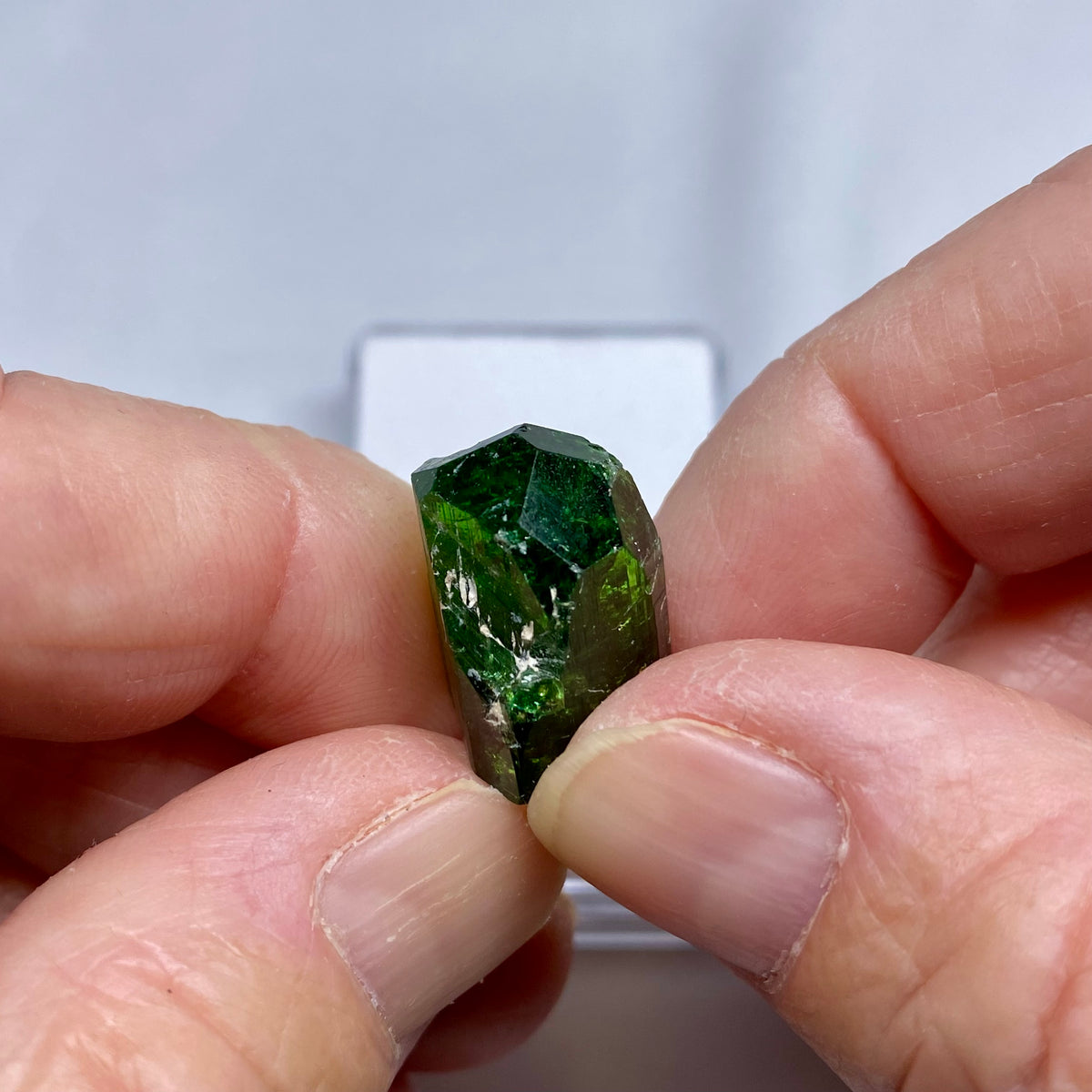 Chrome Tourmaline Crystal - Tanzania