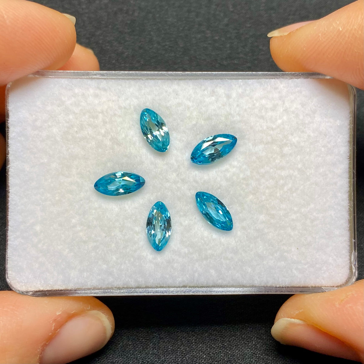 Blue Zircon - Cambodia