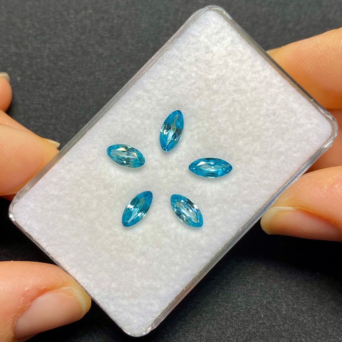 Blue Zircon - Cambodia