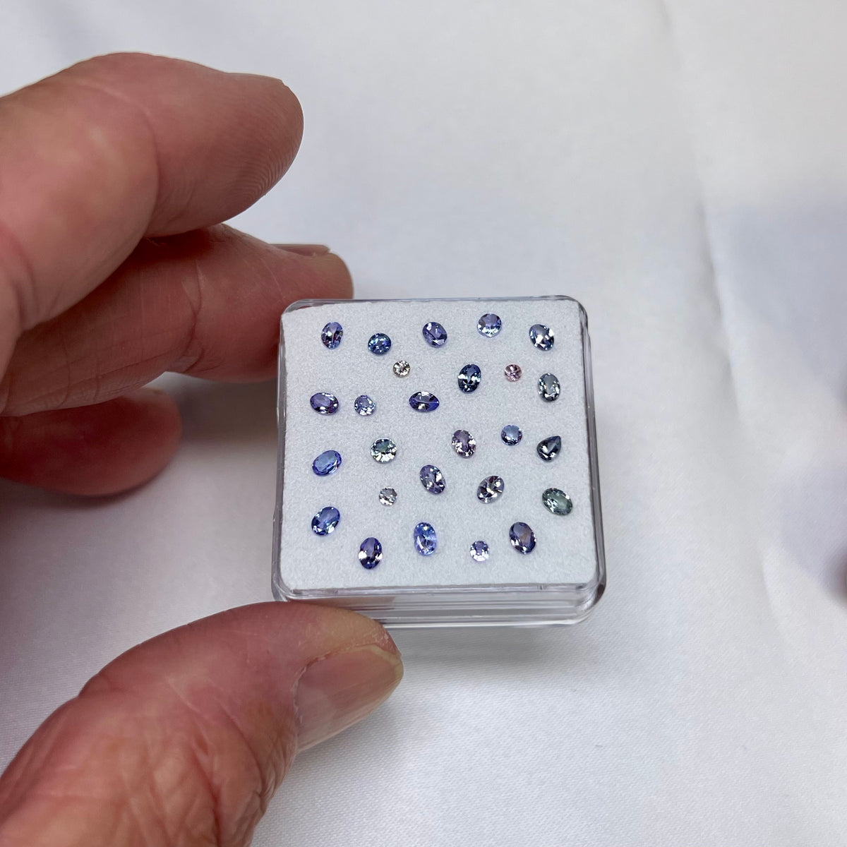 Tanzanite Gem Cube