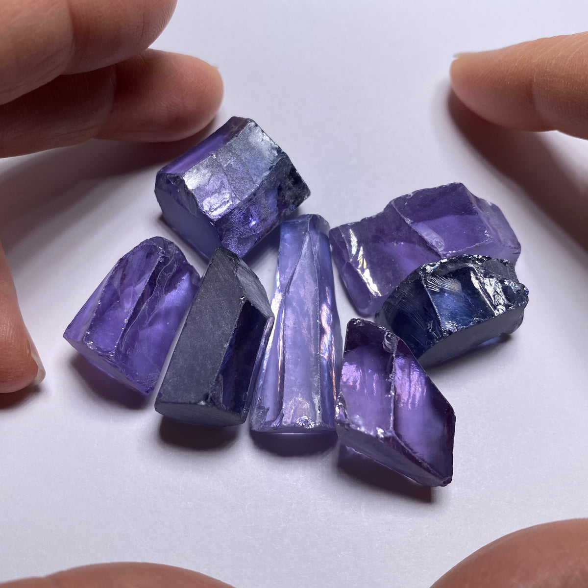 Color Shift Cubic Zirconia#4 Pink/Blue/Purple