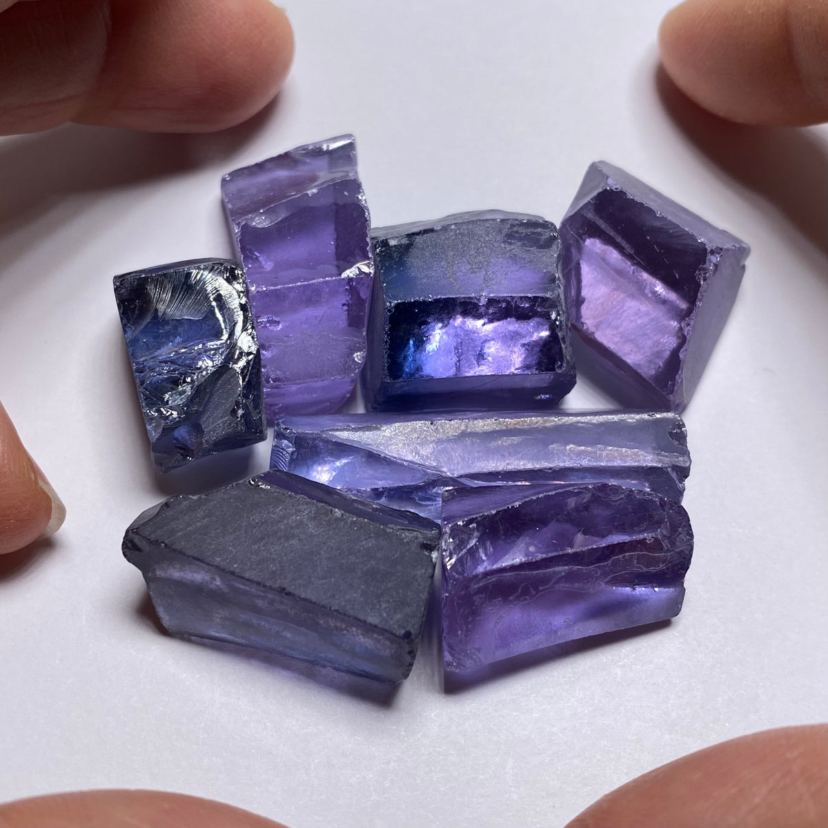 Color Shift Cubic Zirconia#4 Pink/Blue/Purple