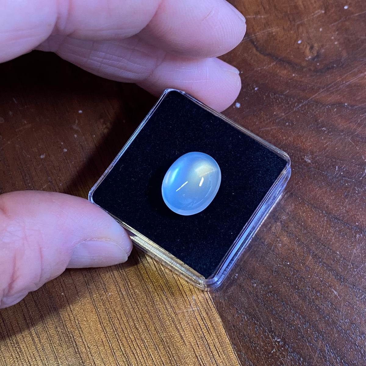 Blue Sheen Moonstone Cabochon