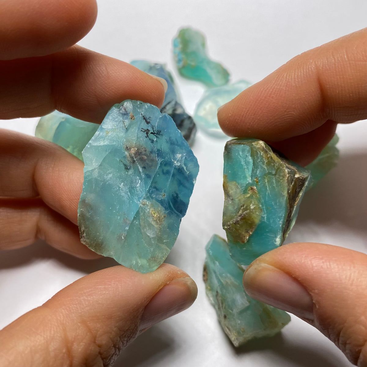 Blue Peruvian Opal