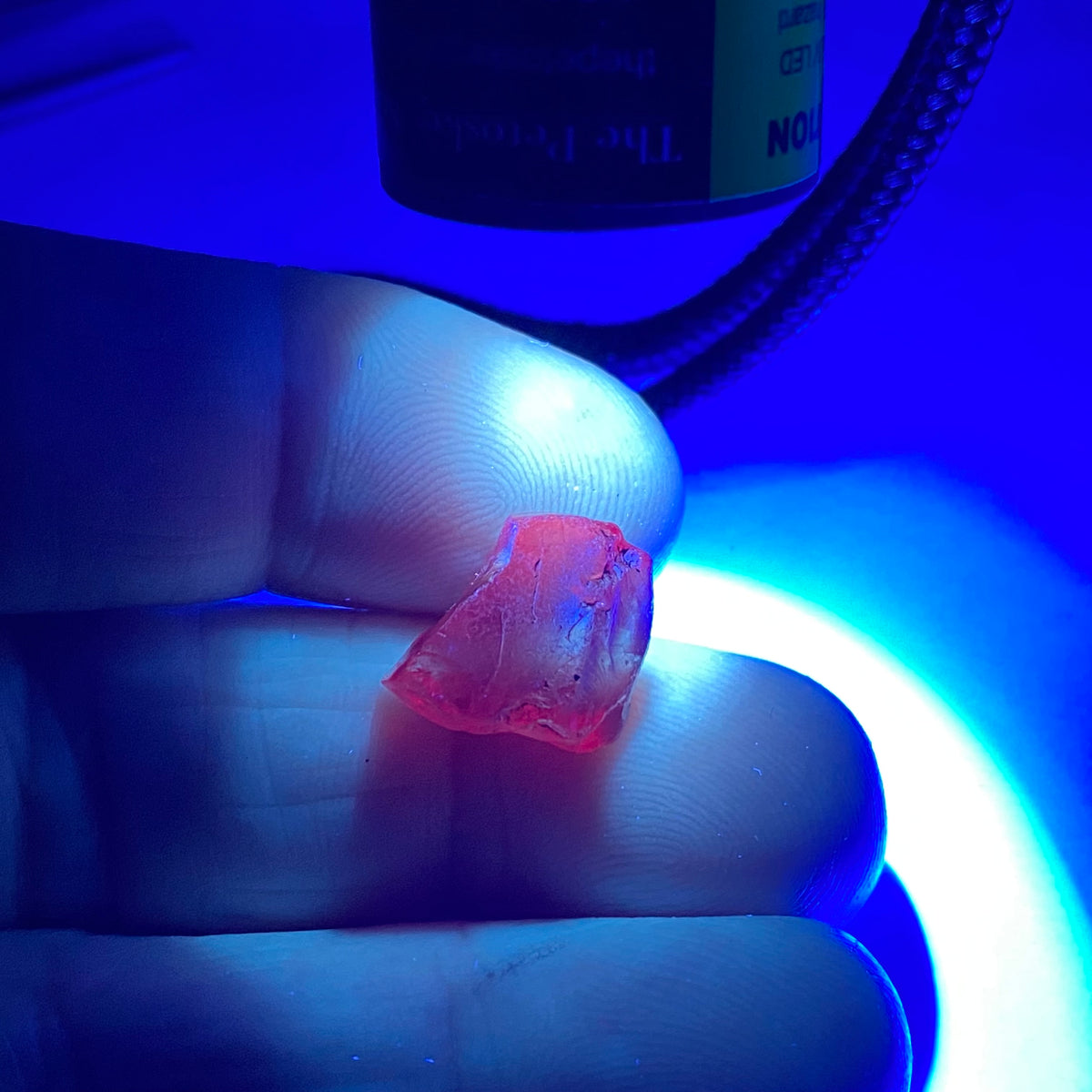 Imperial UV Reactive Garnet - Tanzania