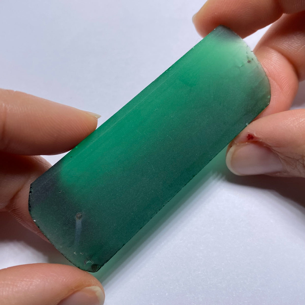 H.T.E. Synthetic Emerald (Zambian emerald color)