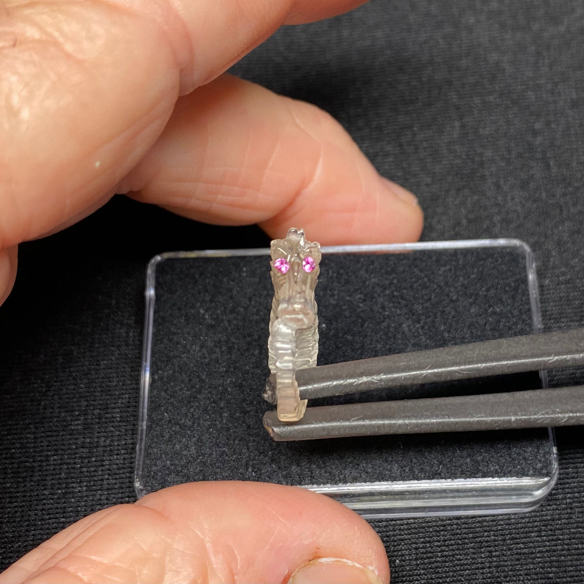 Seahorse Quartz Carving