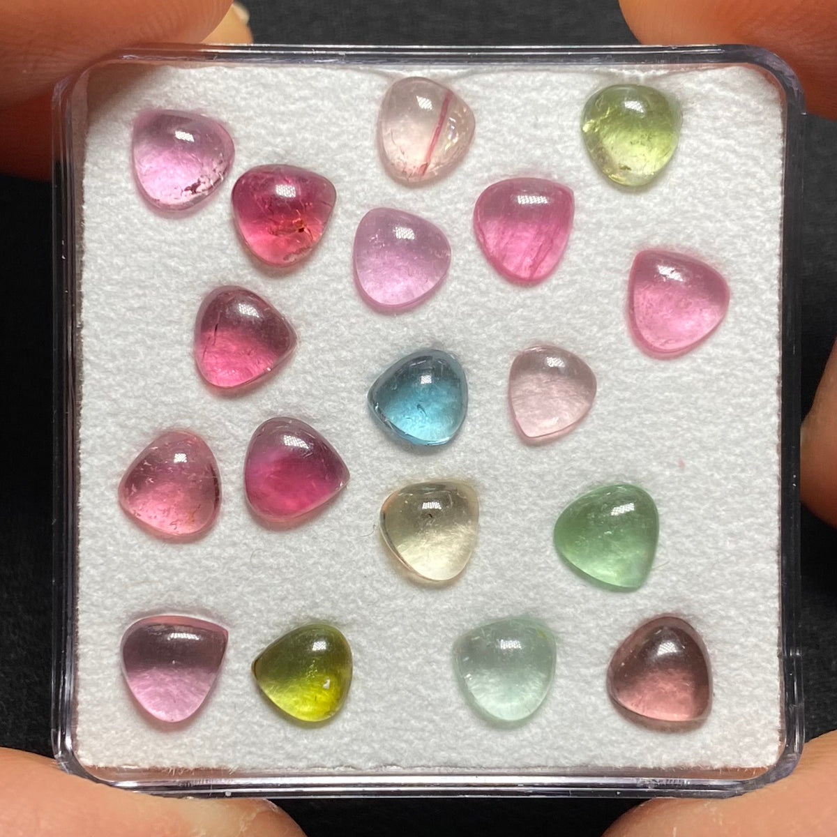 Tourmaline Cabochon Box - Brazil