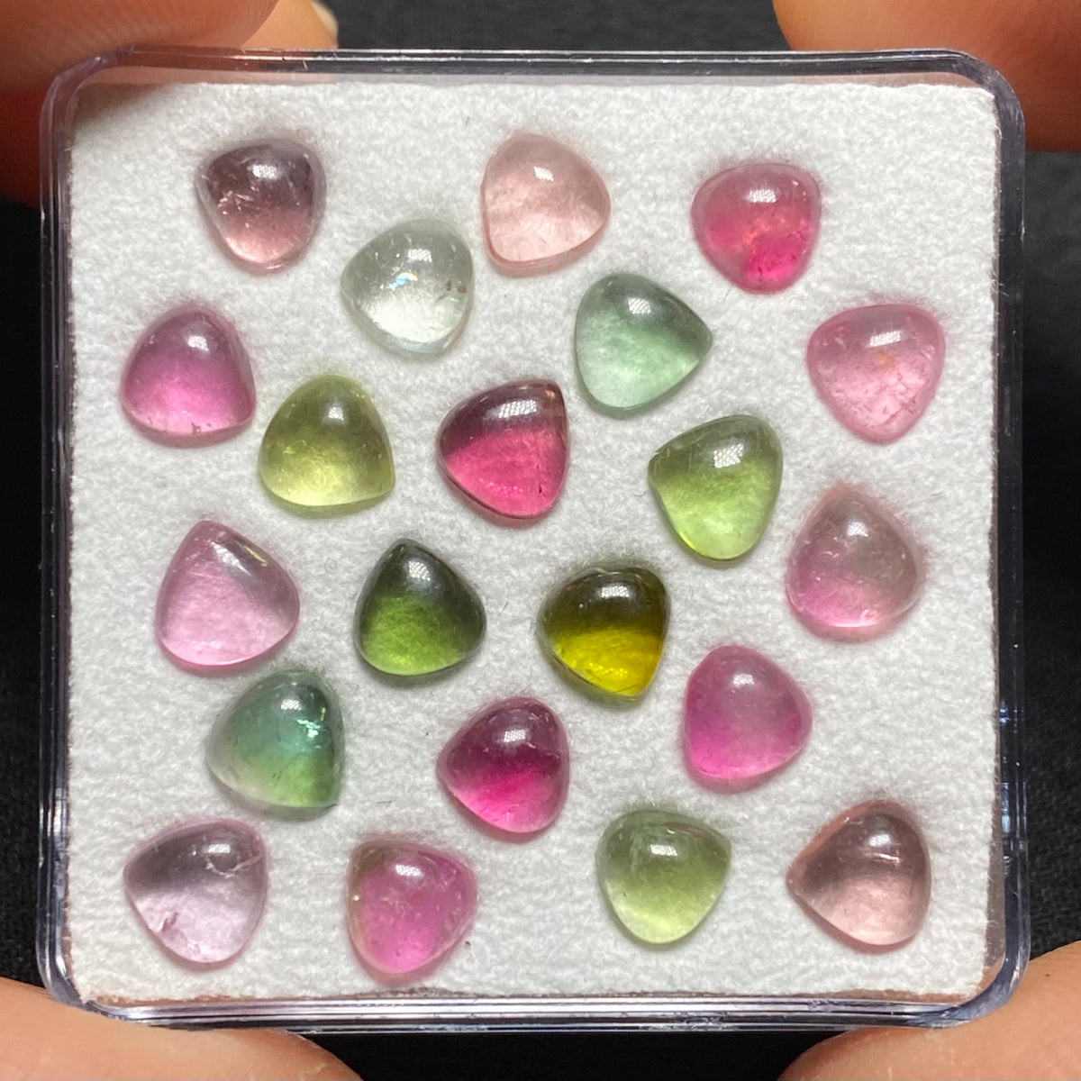 Tourmaline Cabochon Box - Brazil