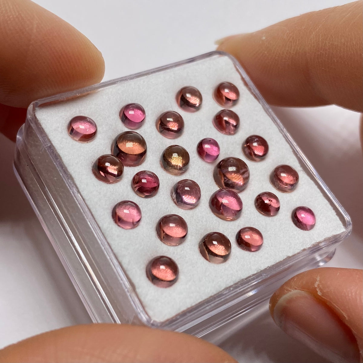 Tourmaline Cabochon Box - Brazil