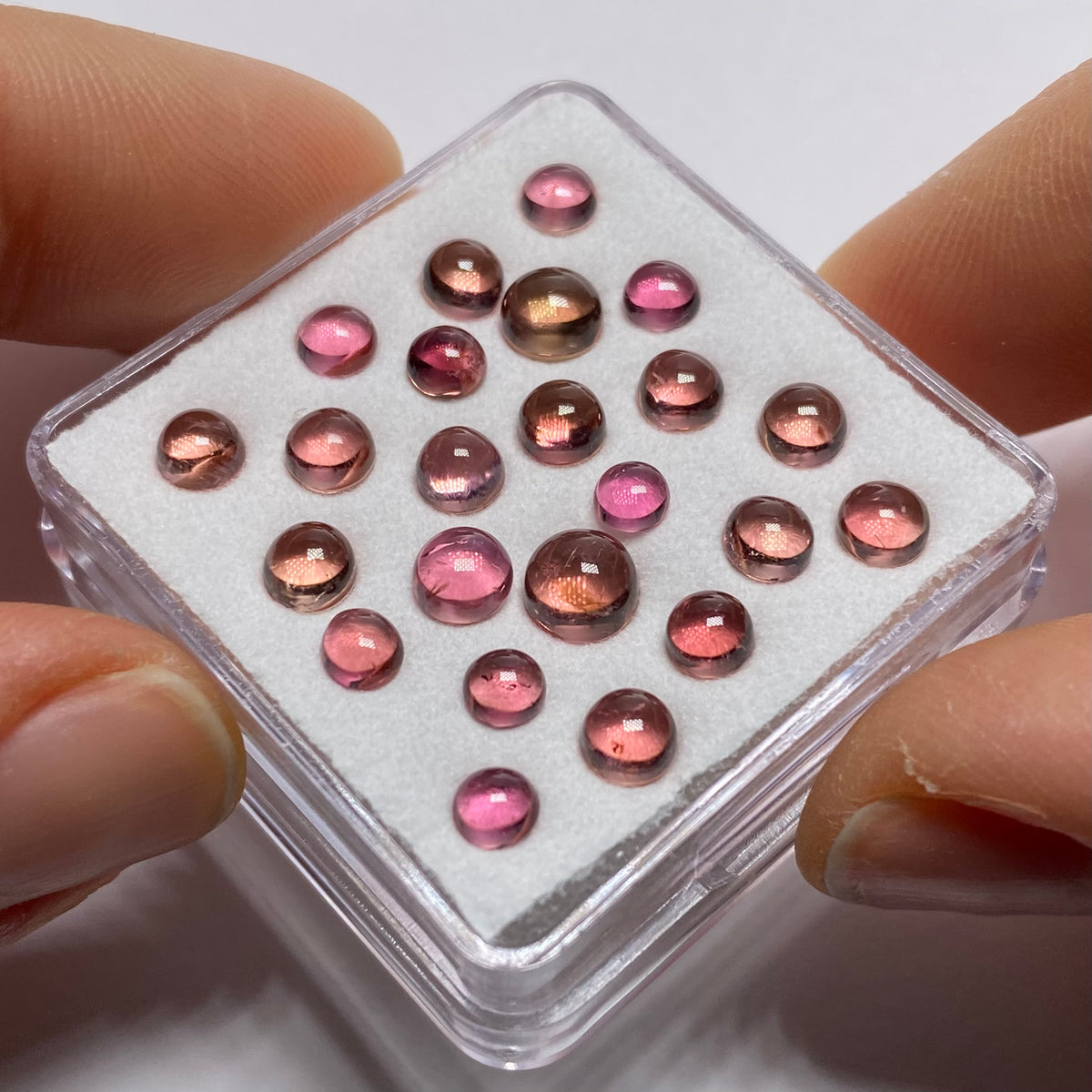 Tourmaline Cabochon Box - Brazil