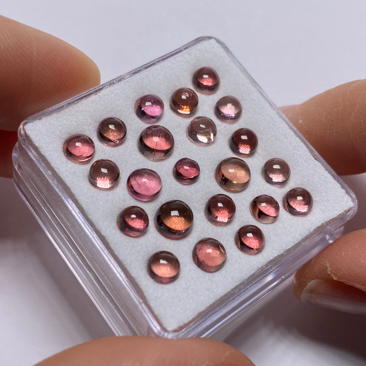 Tourmaline Cabochon Box - Brazil