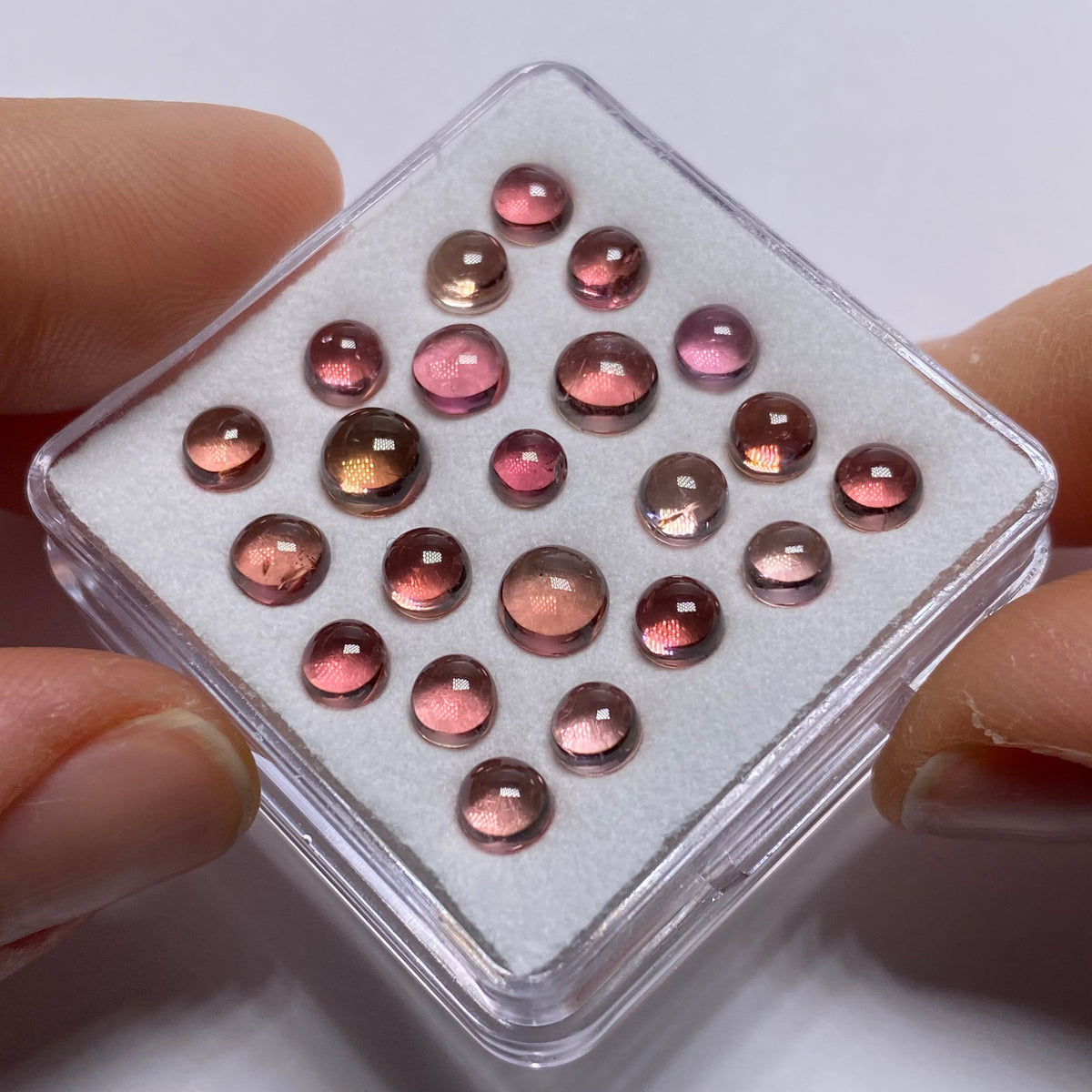 Tourmaline Cabochon Box - Brazil