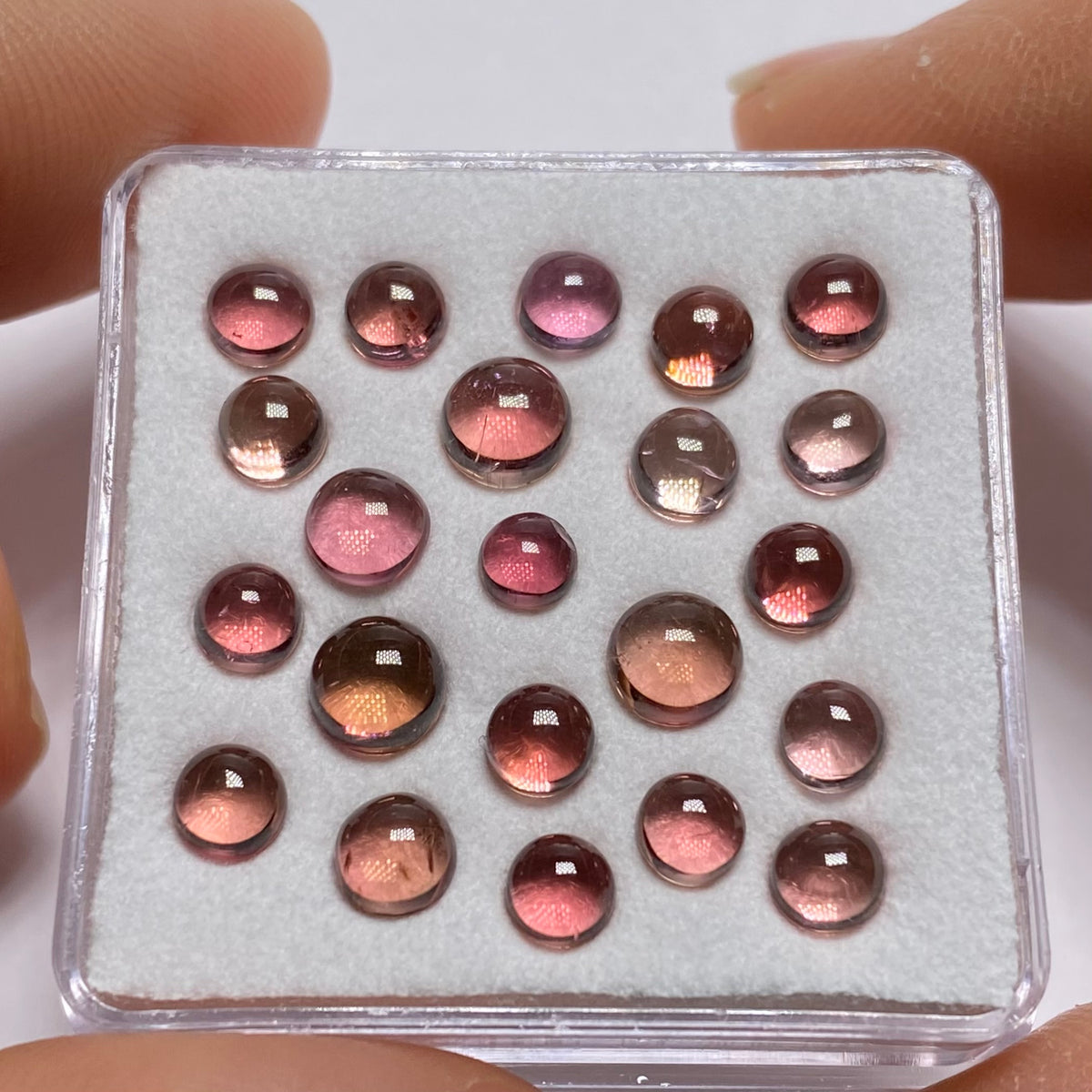 Tourmaline Cabochon Box - Brazil