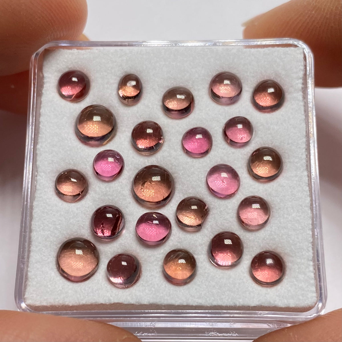 Tourmaline Cabochon Box - Brazil