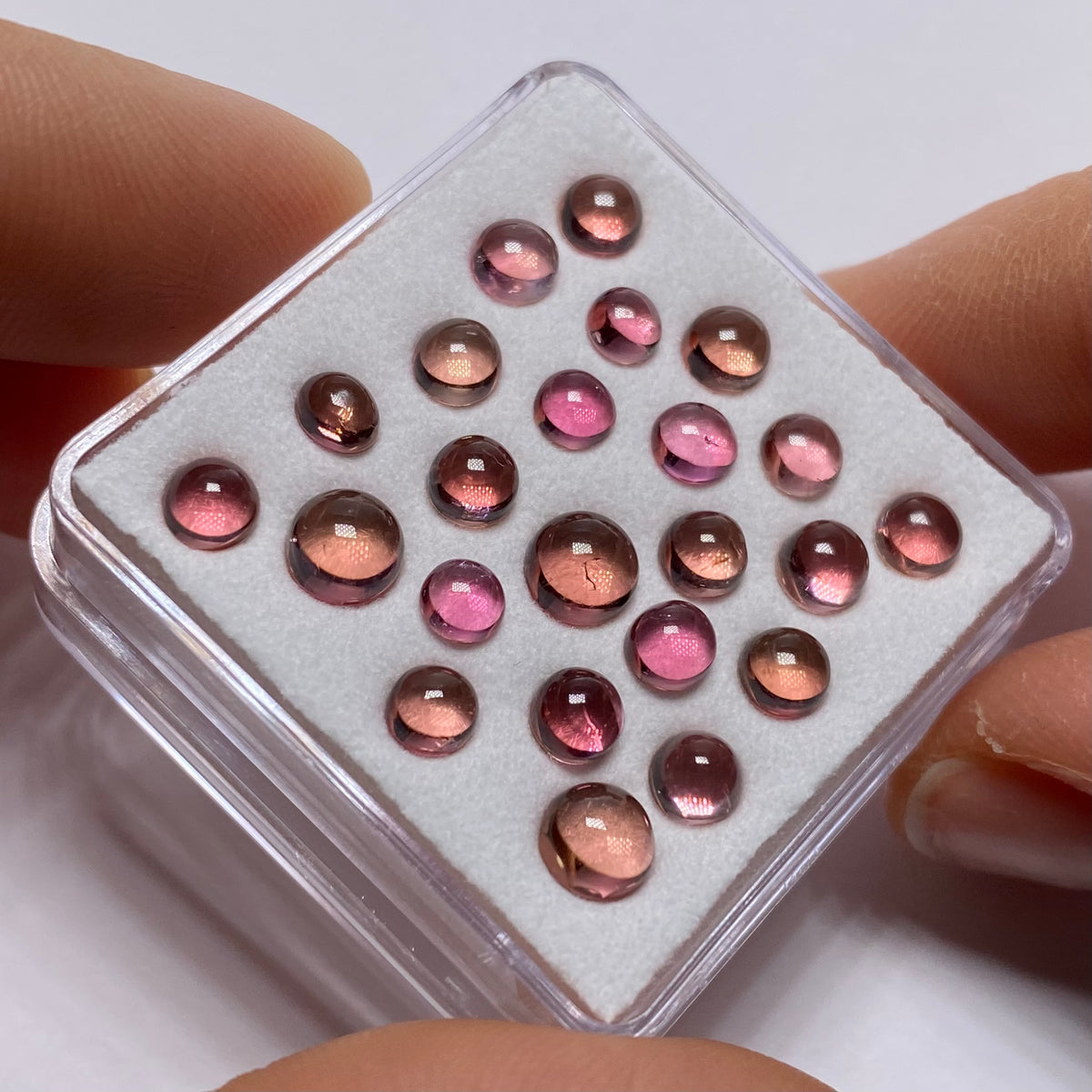 Tourmaline Cabochon Box - Brazil
