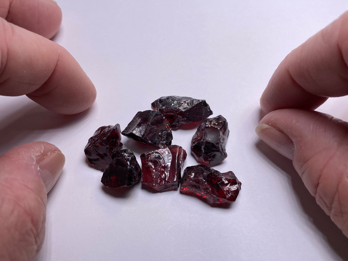 Chrome Pyrope Garnets - Mozambique
