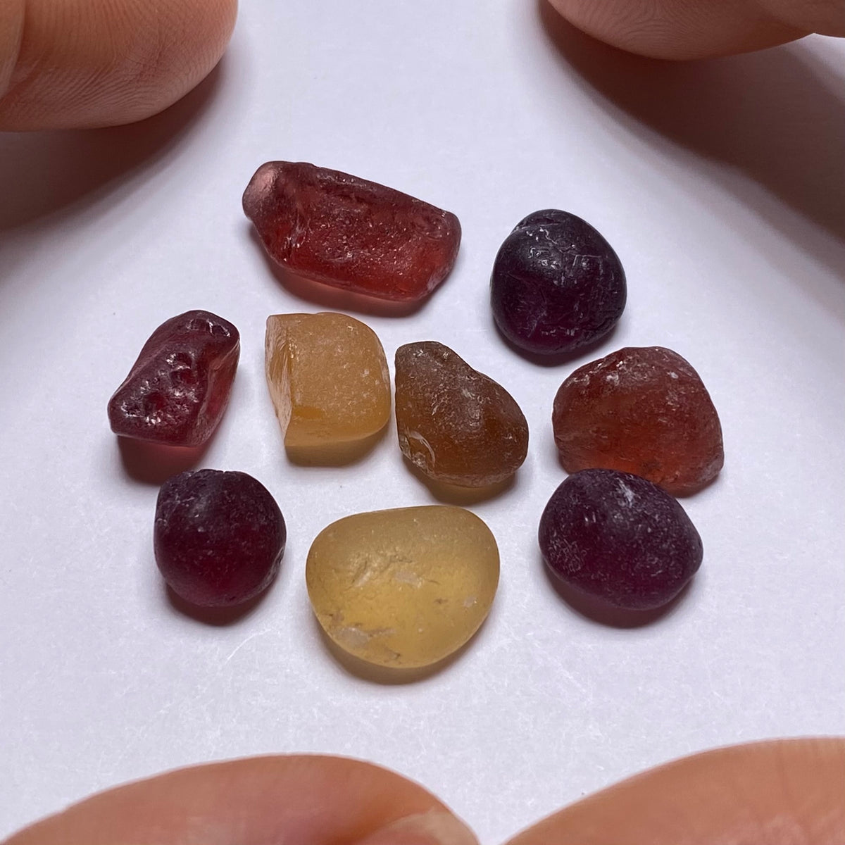 Tunduru Garnet Mix - Tanzania