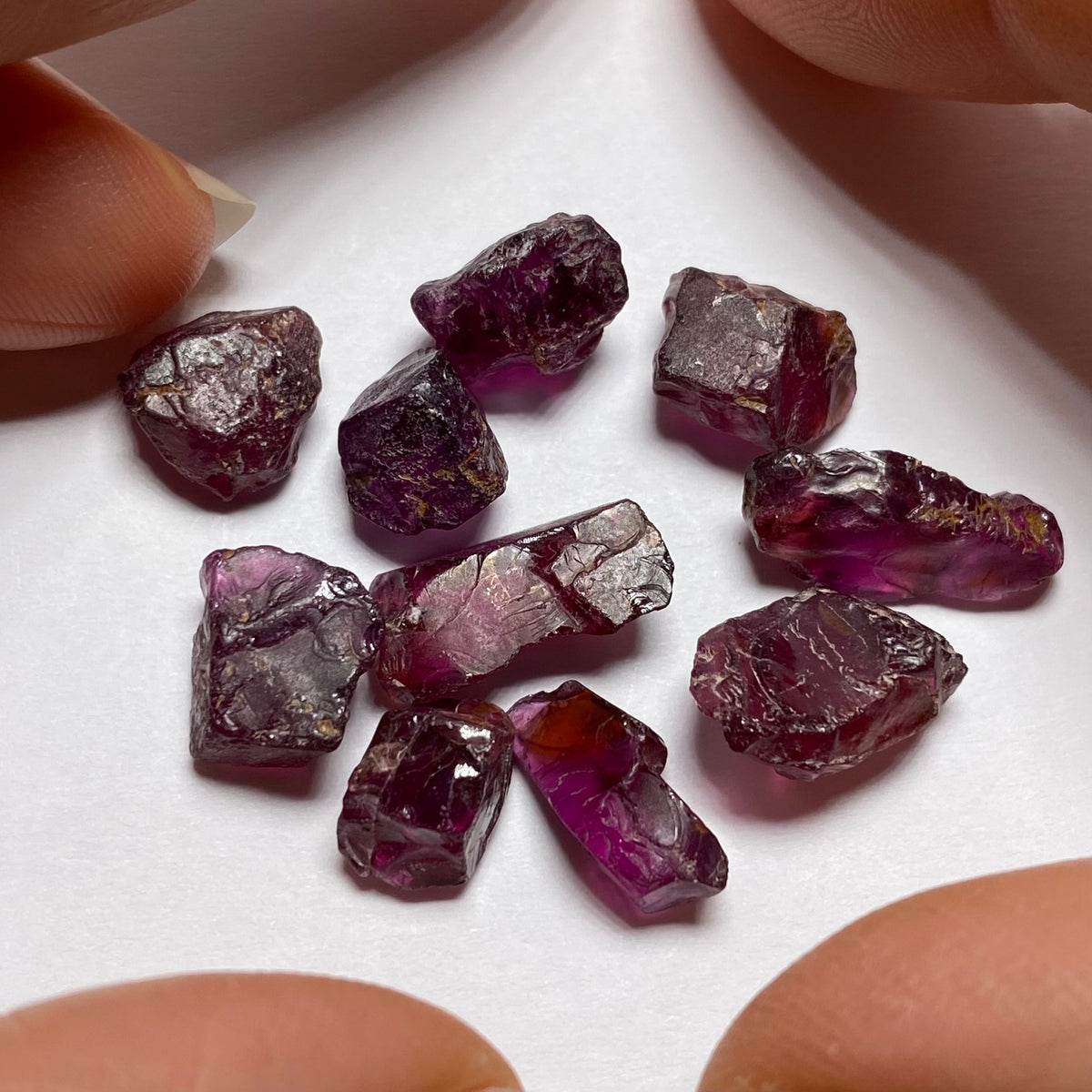 Purple Garnet Mozambique