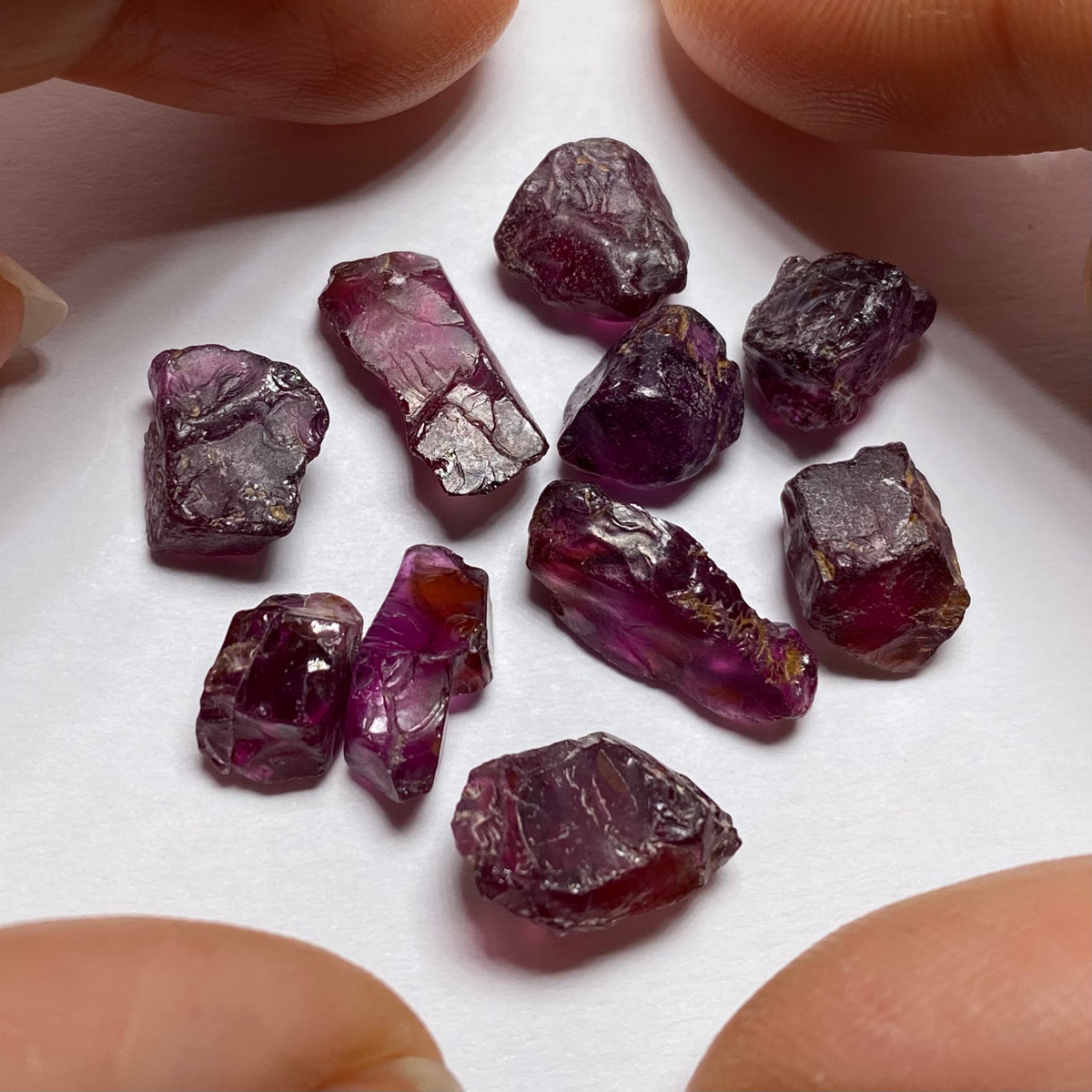 Purple Garnet Mozambique