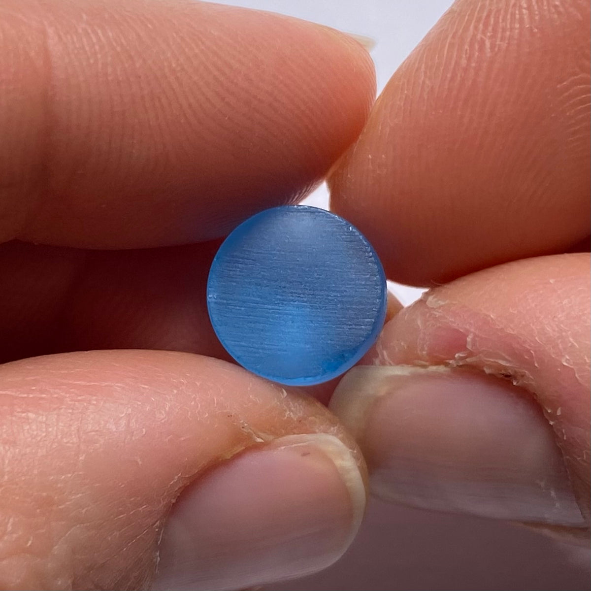 Electric Blue Topaz Preform - 10 mm