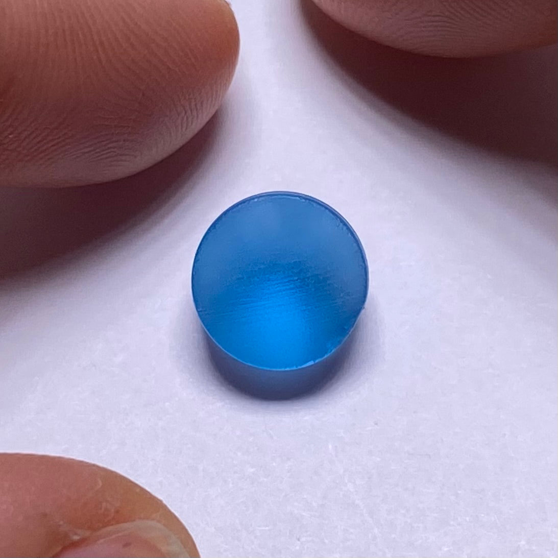 Electric Blue Topaz Preform - 10 mm