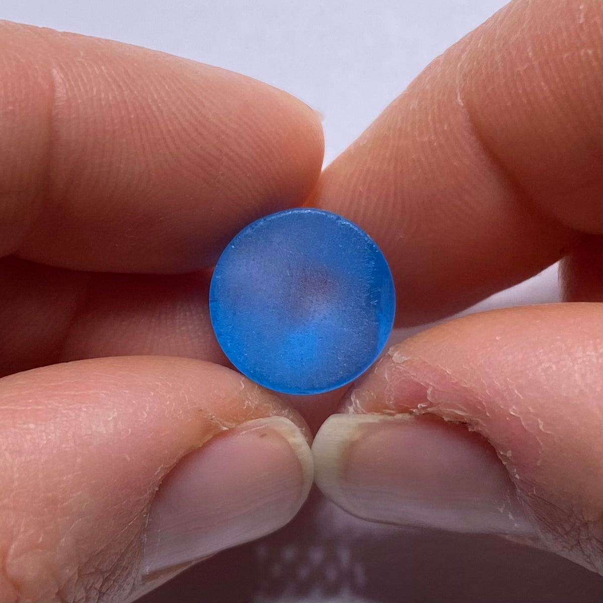 Electric Blue Topaz Preform - 12 mm