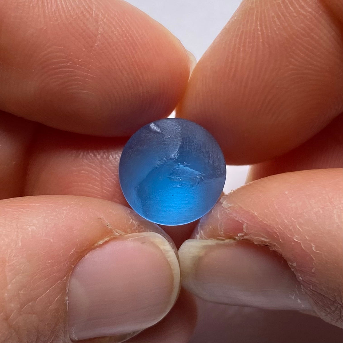 Electric Blue Topaz Preform - 11 mm