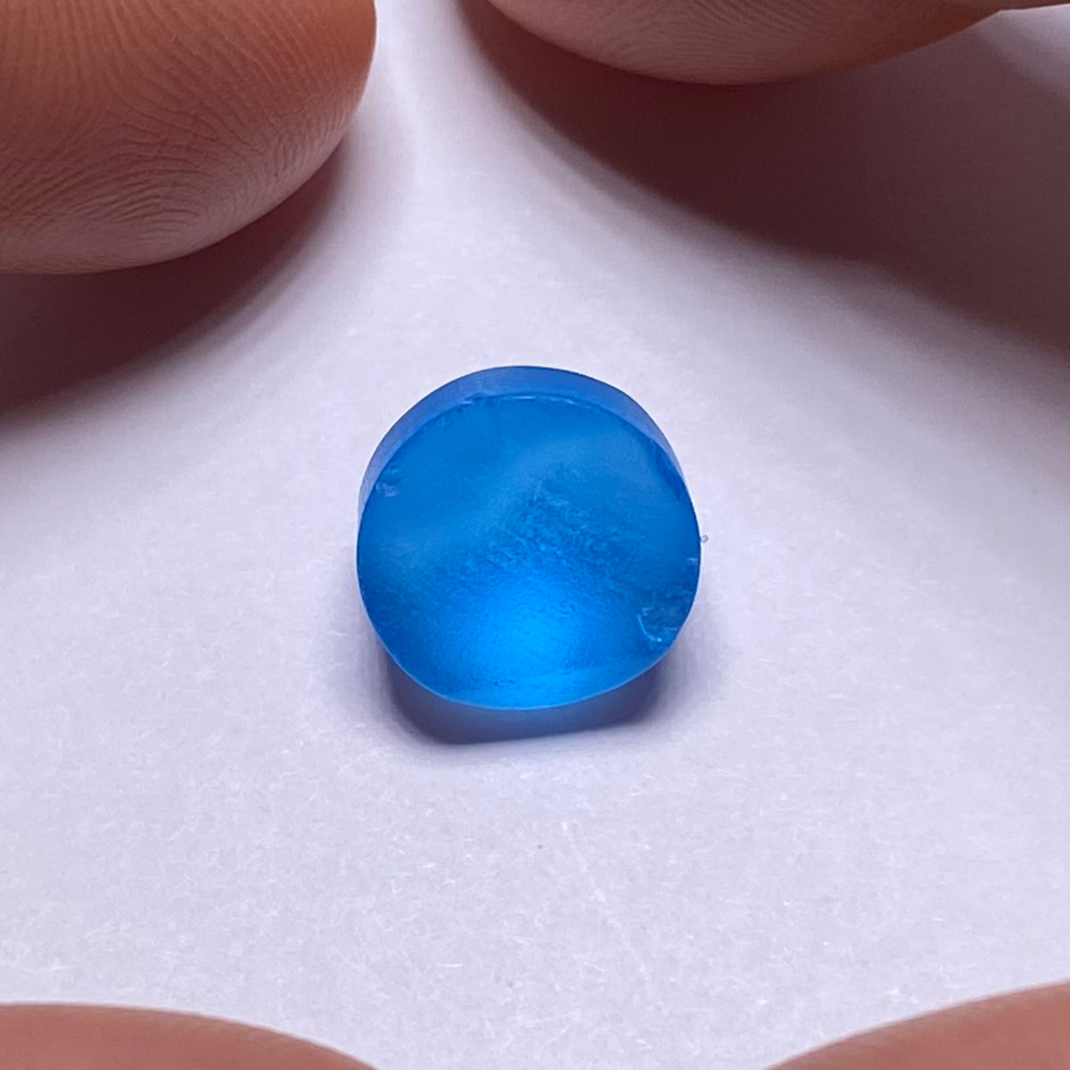 Electric Blue Topaz Preform - 11 mm