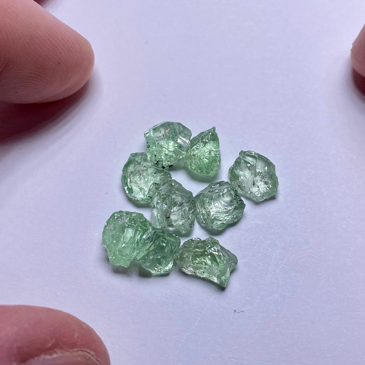 Merelani Mint Garnets