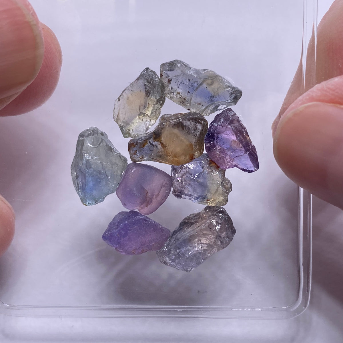 Bi-Color Umba Sapphires - Tanzania