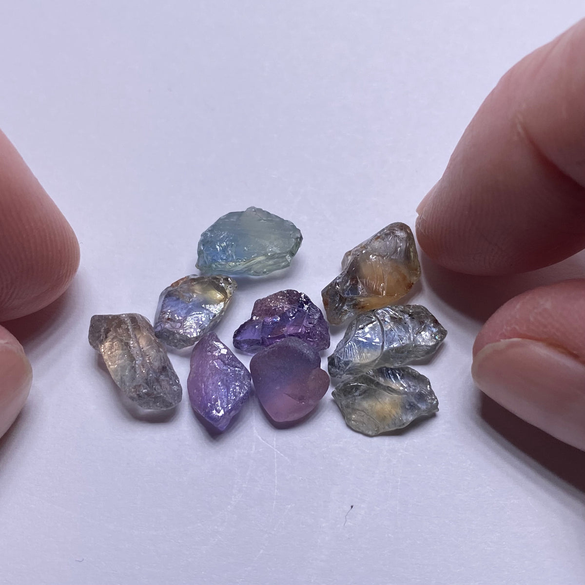 Bi-Color Umba Sapphires - Tanzania