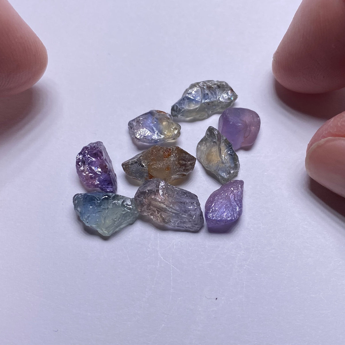 Bi-Color Umba Sapphires - Tanzania