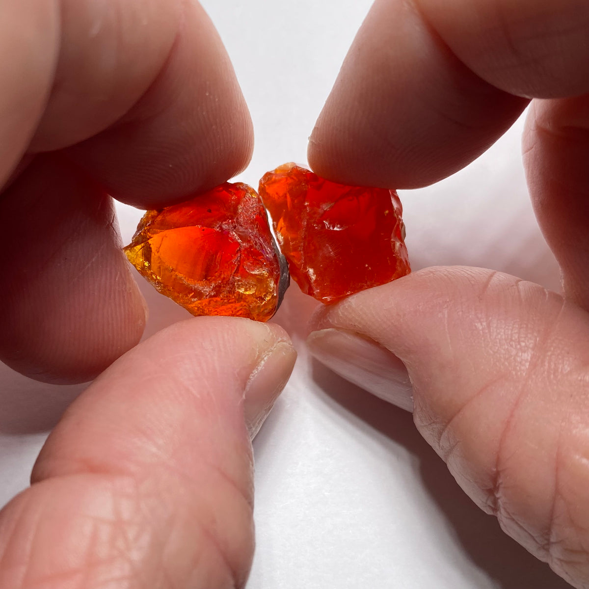 Mexican Fire Opals - Magdalena,  Jalisco