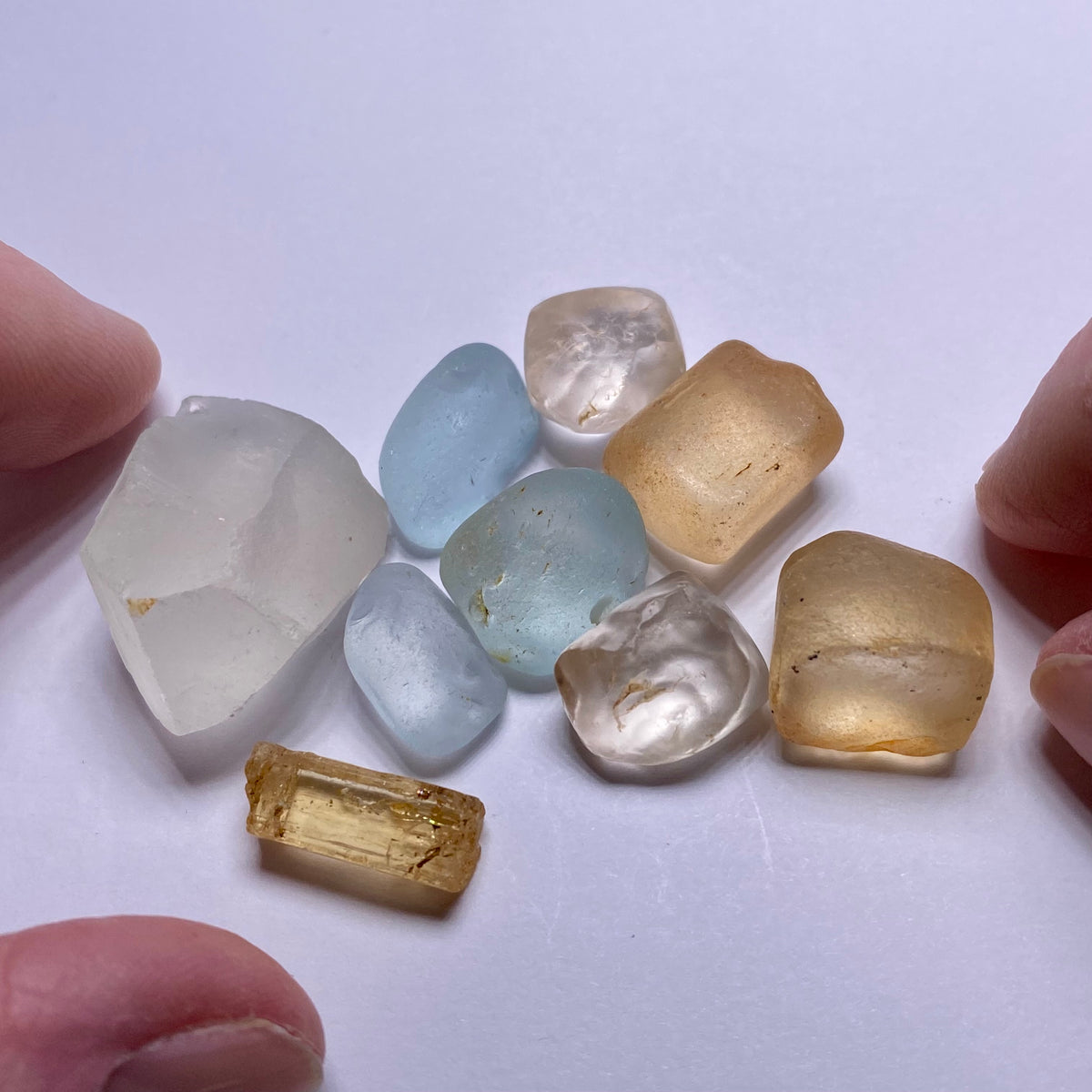 Natural Topaz - Brazil & Tanzania