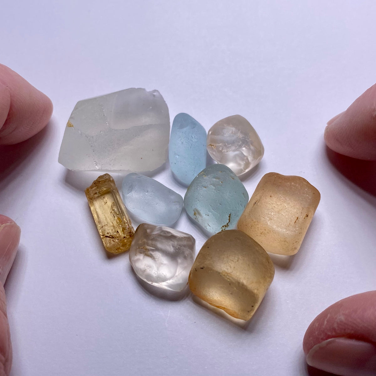 Natural Topaz - Brazil & Tanzania