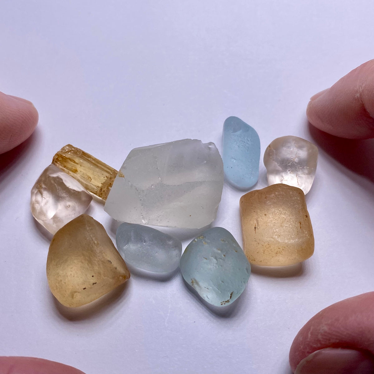 Natural Topaz - Brazil & Tanzania